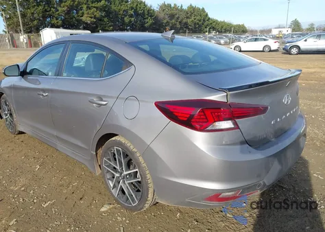 2020 Hyundai Elantra Sport z USA, uszkodzony, nr VIN KMHD04LB5LU017374